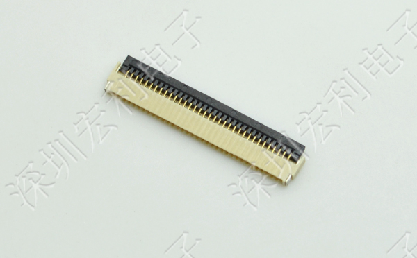 蝌蚪窉成人精品视频 軟排線扁平電纜插座 間距0.5mm 20P H1.0後鎖式臥貼片