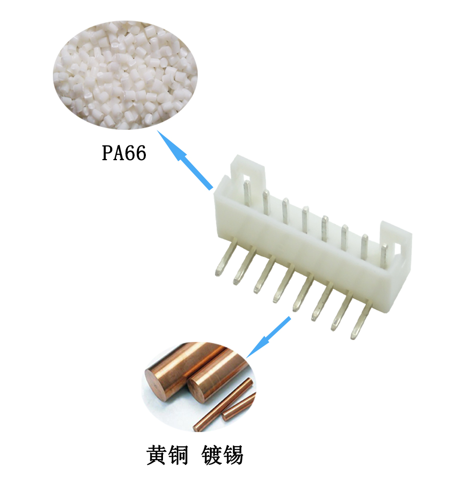 PH2.0mm-2P 彎針針座 條形連接器座 間距2.0mm彎針座,蝌蚪网站在线观看