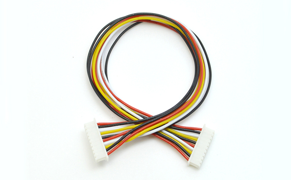 工廠加工led電源線間距1.25MM小蝌蚪视频APP看片7P連接線長15CM插頭帶線排線,蝌蚪网站在线观看