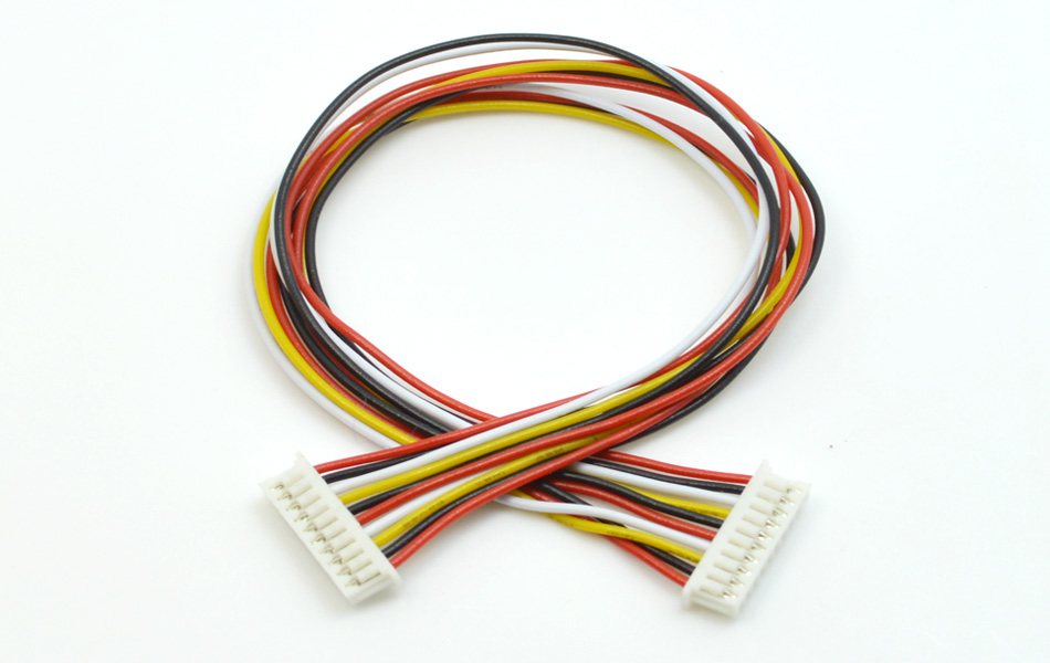 工廠加工led電源線間距1.25MM小蝌蚪视频APP看片7P連接線長15CM插頭帶線排線,蝌蚪网站在线观看