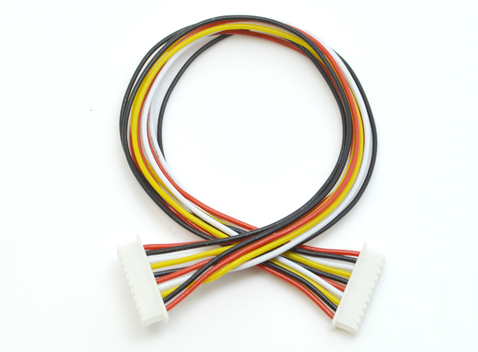 工廠加工led電源線間距1.25MM小蝌蚪视频APP看片7P連接線長15CM插頭帶線排線,蝌蚪网站在线观看
