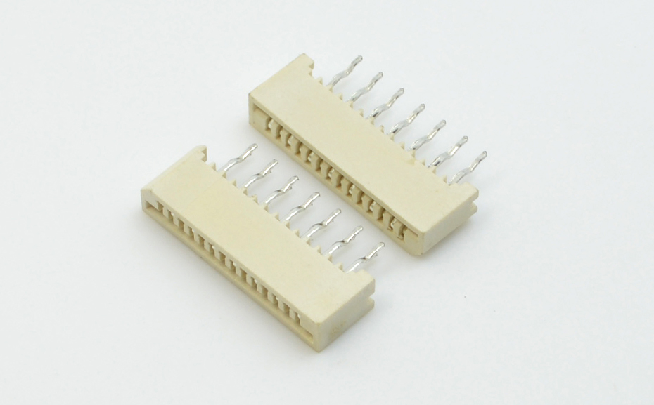 FPC/FFC連接器 1.0mm間距 單麵接直插針 4P-30P 無鎖插件式連接器,蝌蚪网站在线观看
